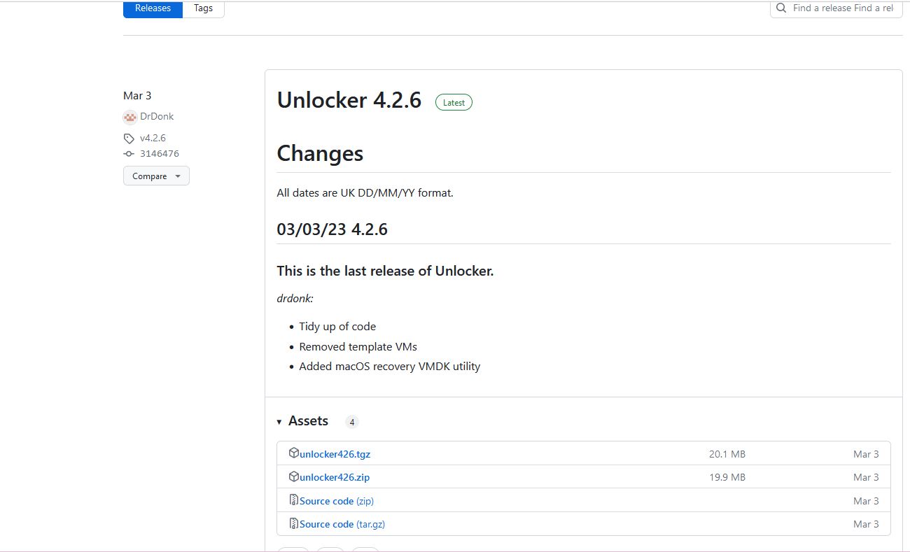 VM安装苹果系统需要的Unlocker和镜像 哔哩哔哩