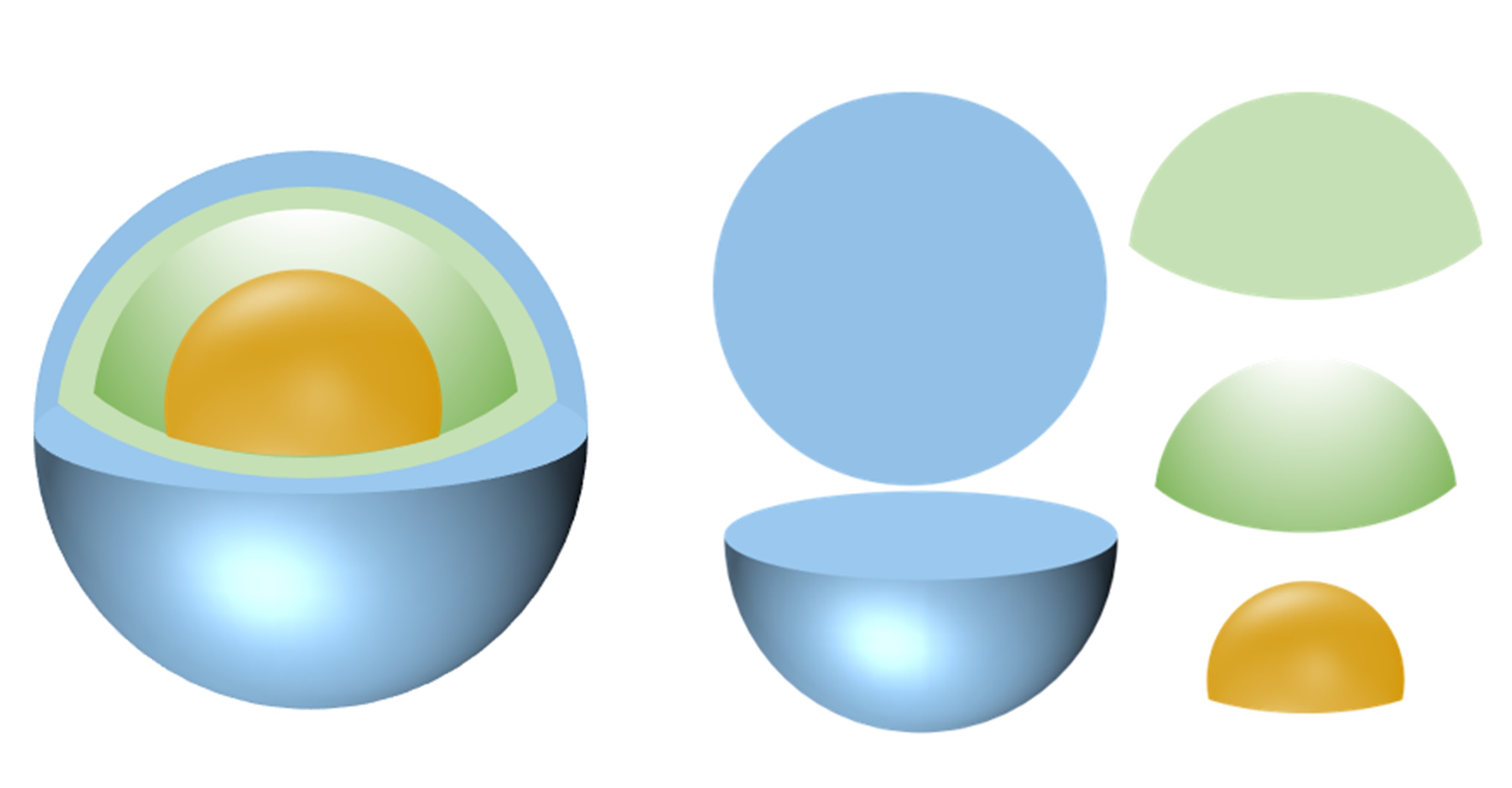 ppt三维制图之化繁从简用ppt画纳米结构也是超级简单的
