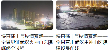 直播造医院 雷神山 火神山