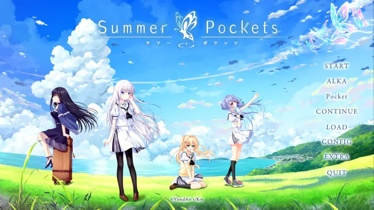 唯有那份眩目未曾忘却——key社新作Summer pockets杂谈- 哔哩哔哩