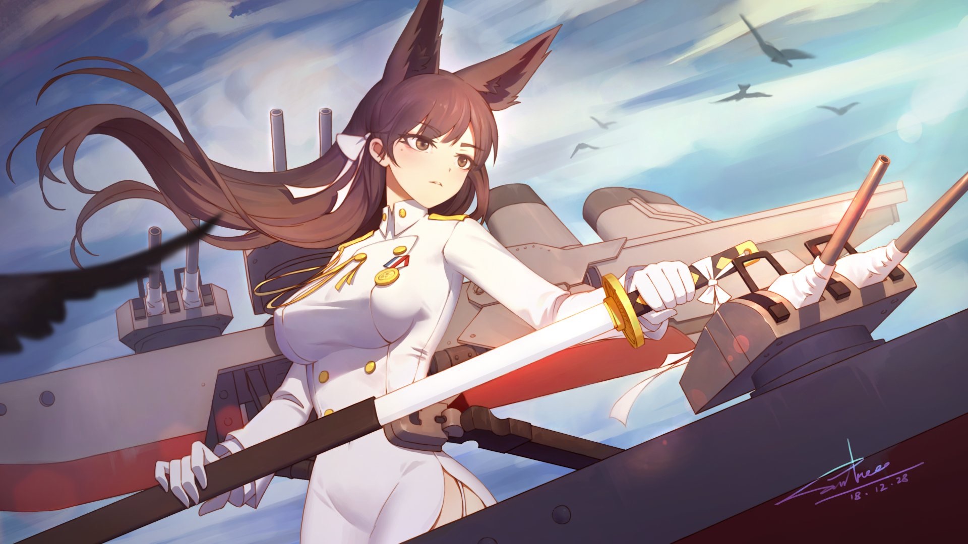 蓝色幽灵CV16在碧蓝航线的旅途（14）樱落时刻！ 哔哩哔哩