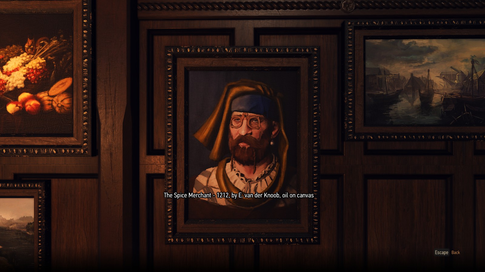 Witcher 3 Which Painting Is Van Der Knoob 巫师3石之心艺术彩蛋全集,附详细介绍 - 哔哩哔哩