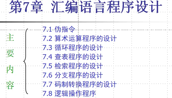 入坑单片机 7 第7章汇编语言程序设计 算术运算程序设计 哔哩哔哩