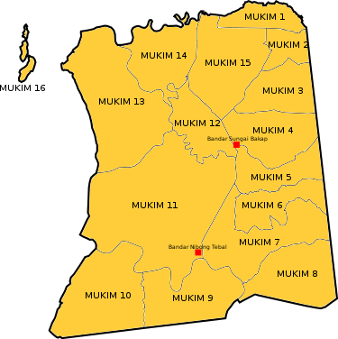 马来西亚槟城州行政区划