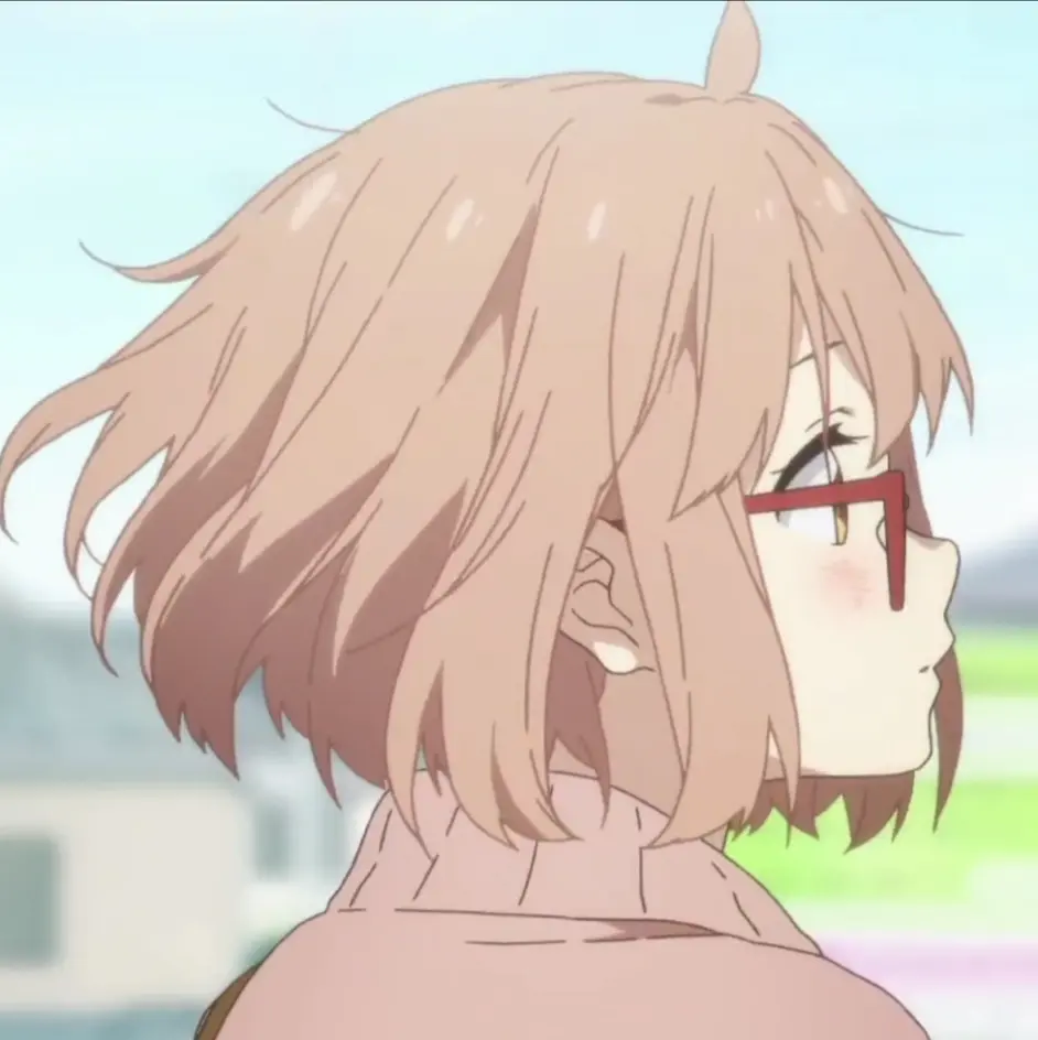 境界的彼方丨栗山未来头像 情头第 期 哔哩哔哩