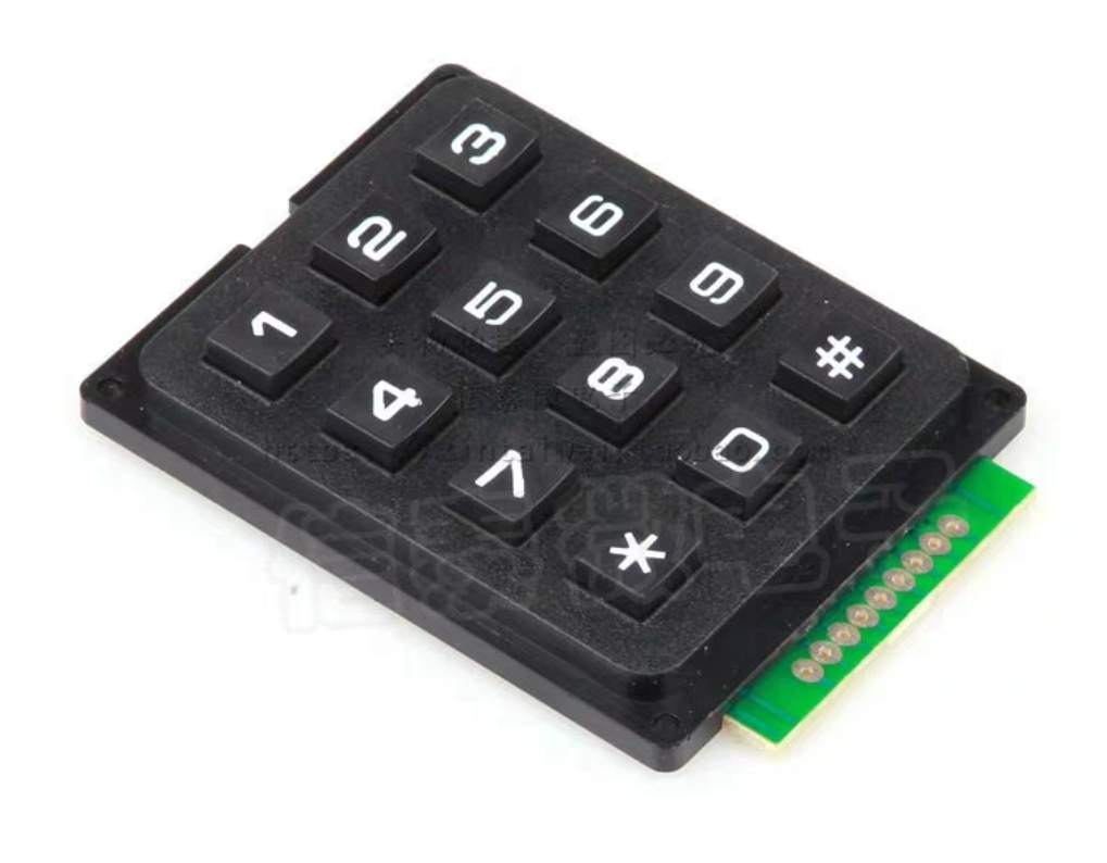 3x4矩阵键盘的学习笔记