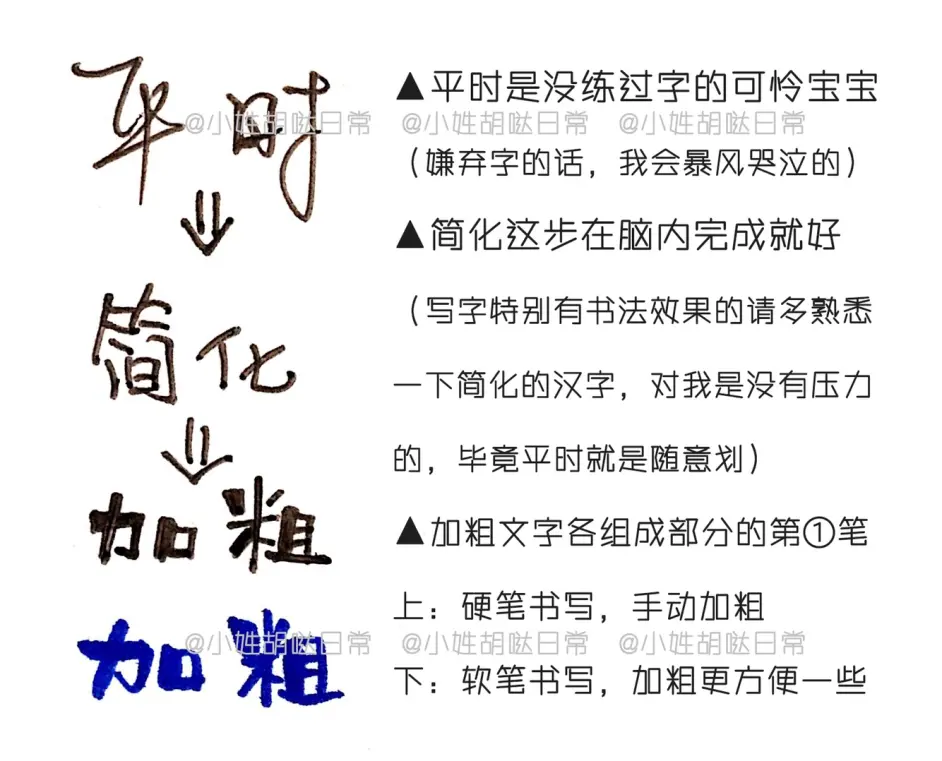 分分钟get 手帐标题文字变可爱 哔哩哔哩