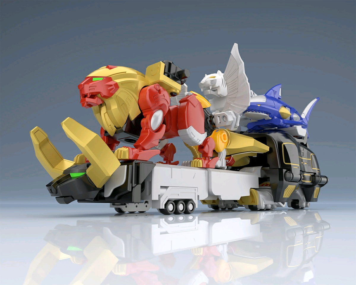 【giao百兽战队】万代最新情报图公布精灵王