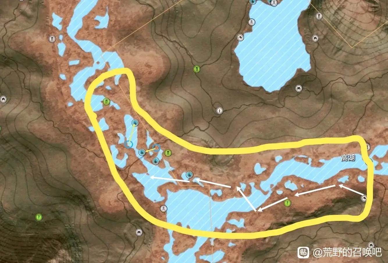 《猎人:荒野的召唤》莱顿湖区新版黑尾鹿点位攻略