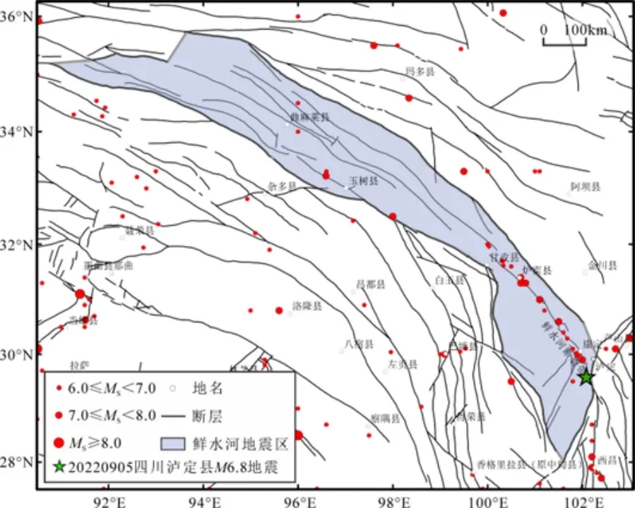 四川地震断裂带地图图片