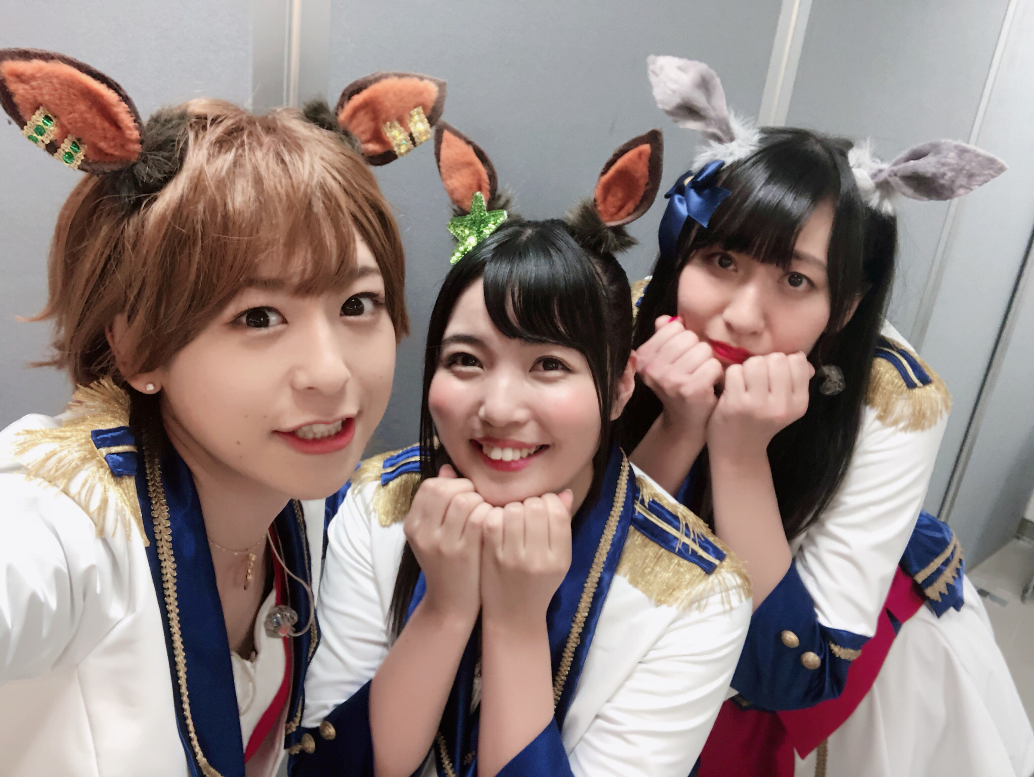 忘年会字幕组徳井青空博客马娘活动篇多图自拍合照