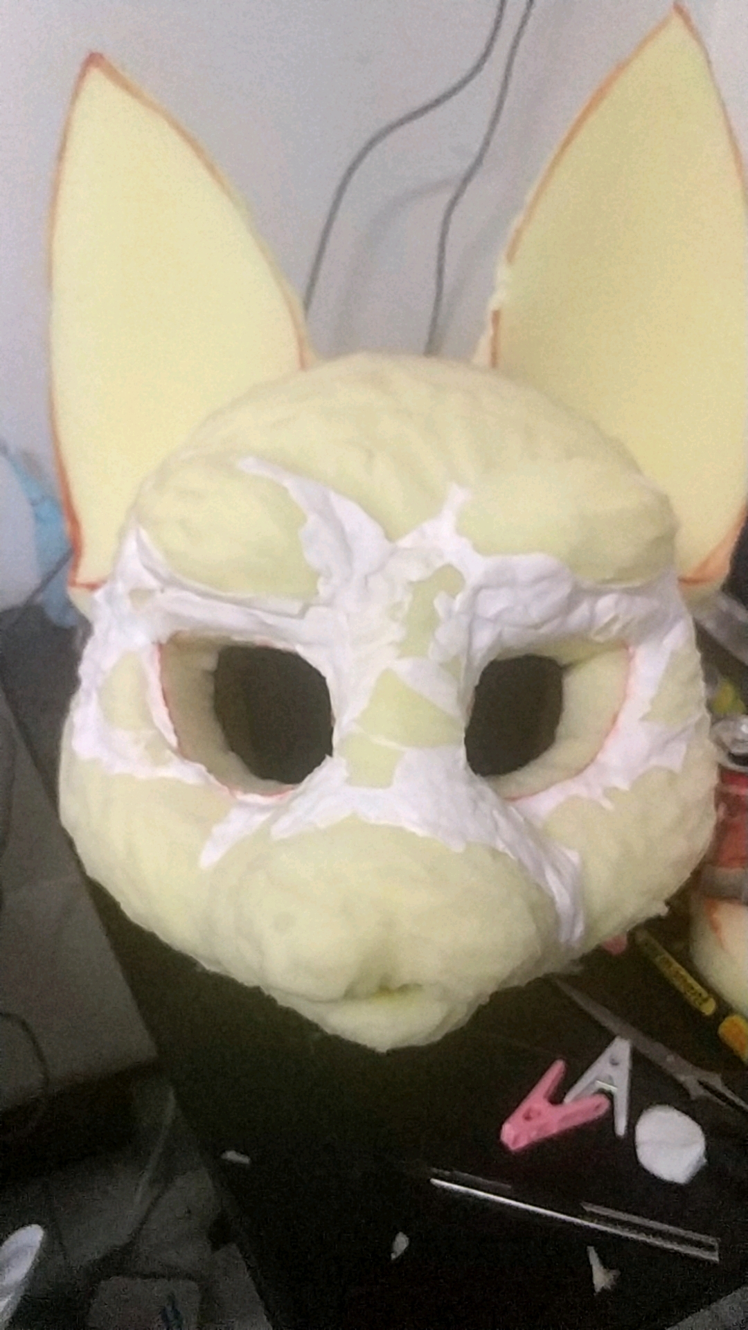 自制兽装海绵头,萌新记录(黑历史留念?