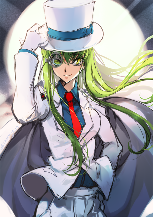 不老不死的绿发魔女·c.c专辑—pixiv人物专辑(一)