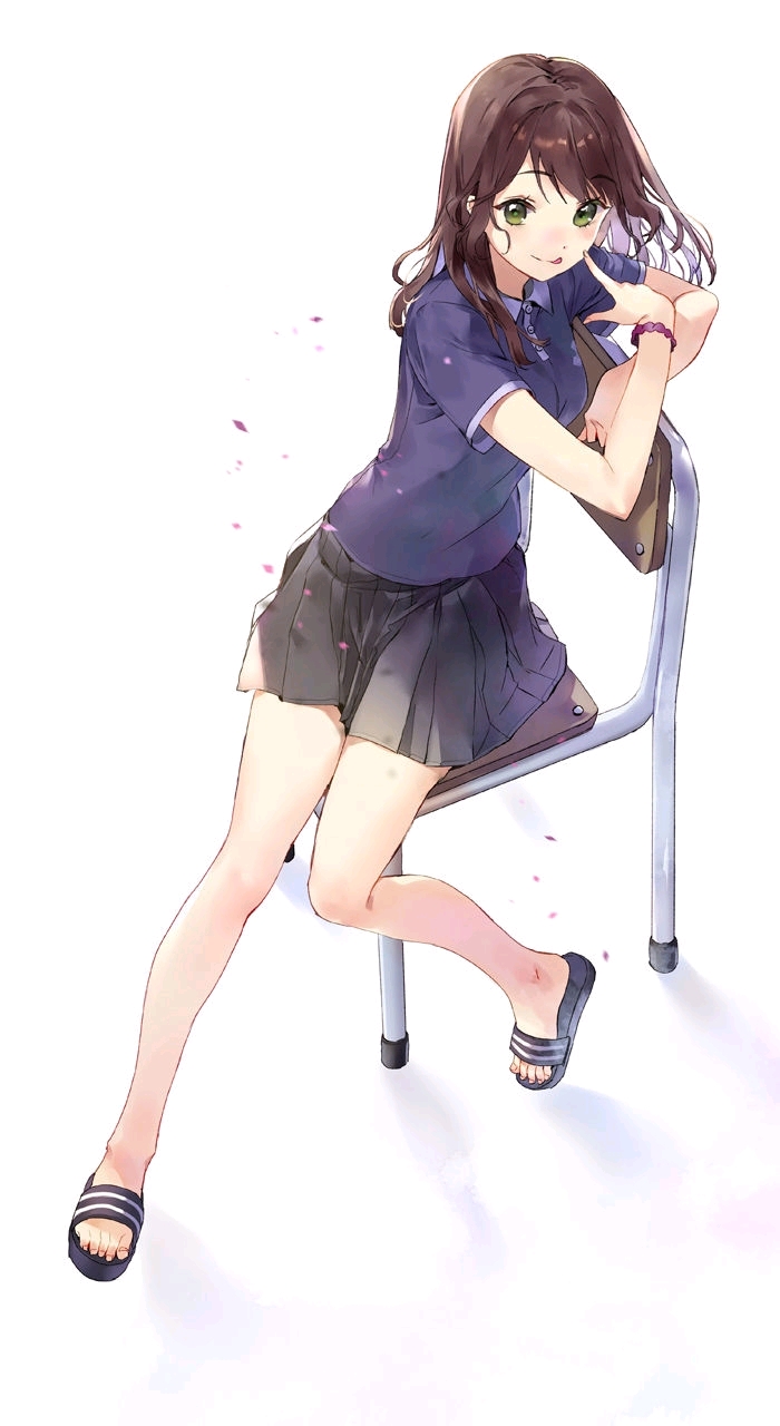 p站美图推荐-短发女孩