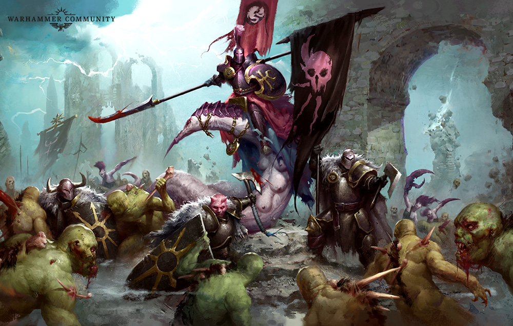 aos最新消息:色孽派系介绍——色孽在凡域(slaanesh in the mortal