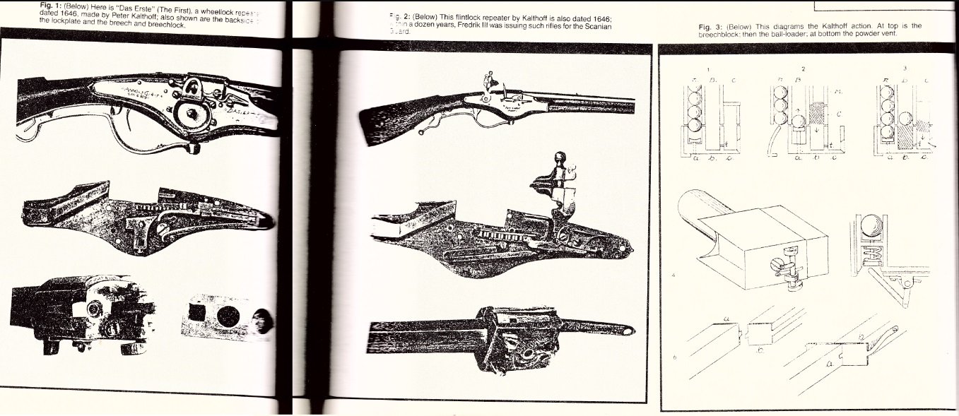 卡尔霍夫连发枪(Kalthoff Repeater)世上首款在军队服役的连射枪 哔哩哔哩