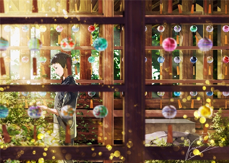 动画 动漫杂谈 p站美图推荐——风铃特辑今天的主题是风铃,非常有清凉