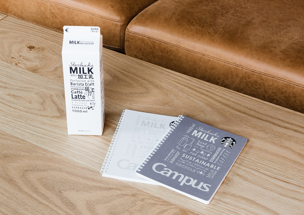 每日种草 | 星巴克 × Campus,牛奶包装打造再