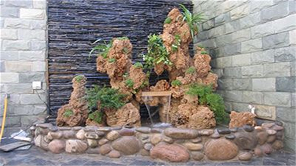 假山景观设计,假山水池设计,广通园林