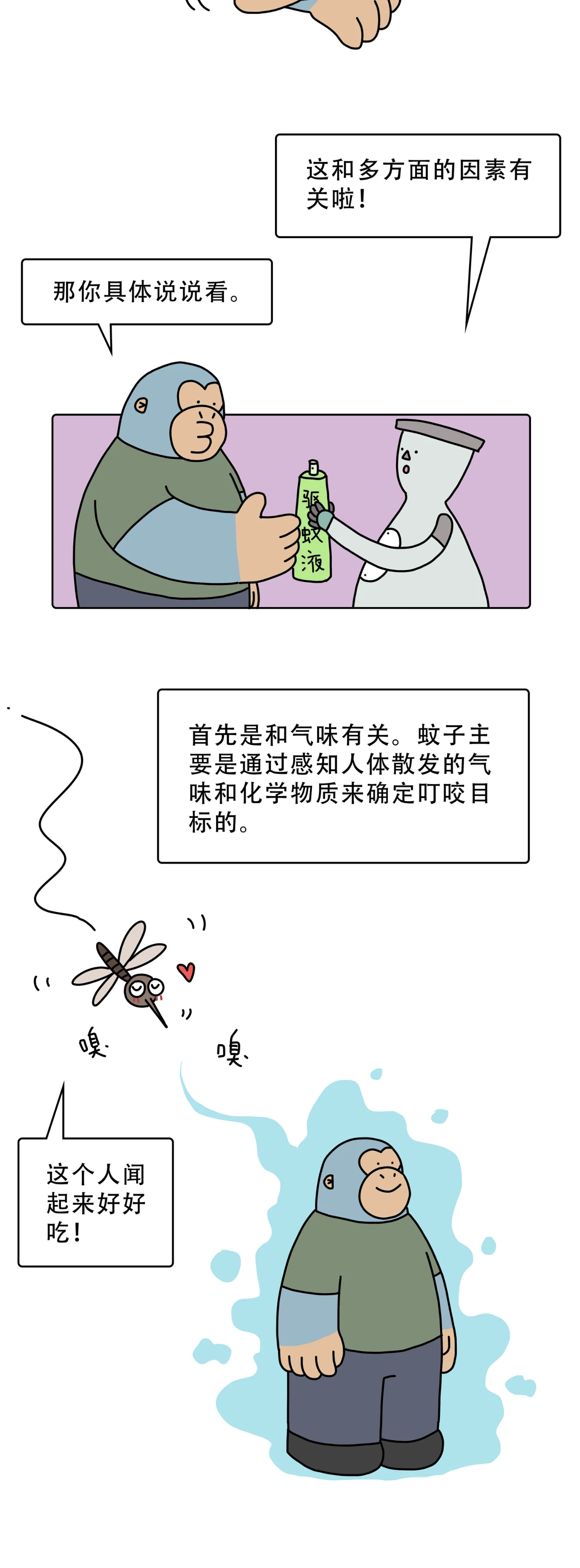 为什么蚊子只咬你不咬别人2