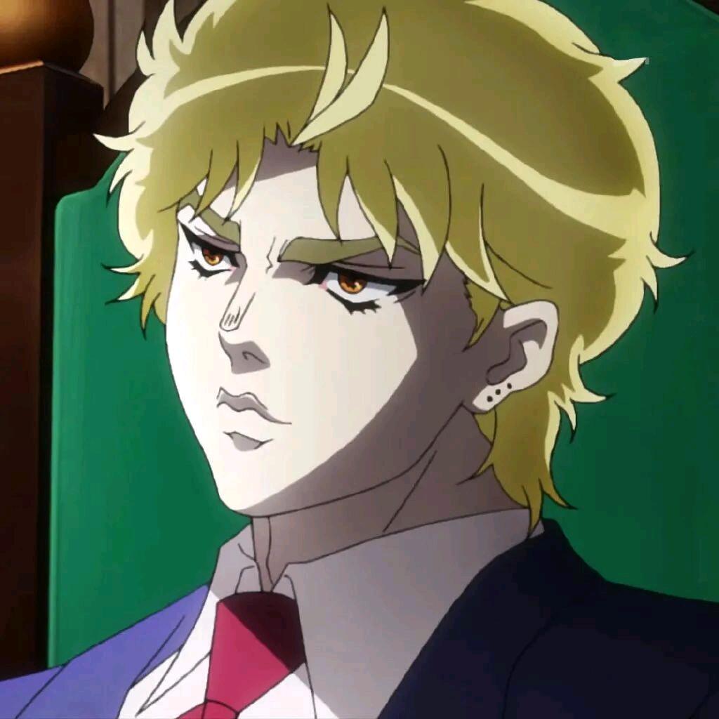 jojo的奇妙冒险 DIO头像无水印要的自取吧 - 哔哩哔哩