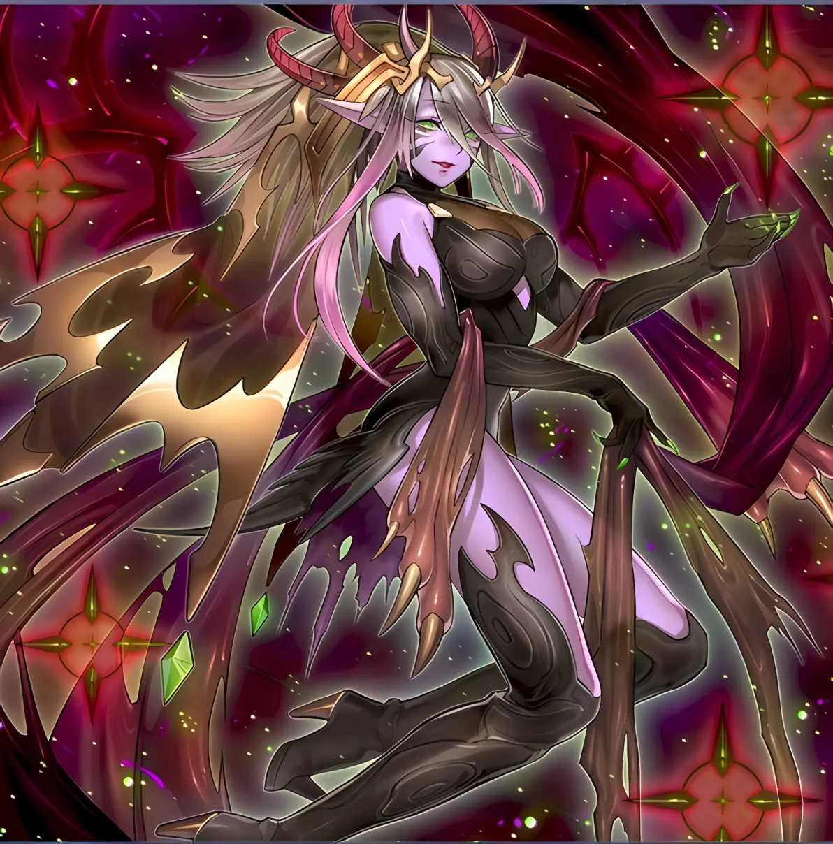 游戏王无边框妹卡高清卡图鉴赏第二期