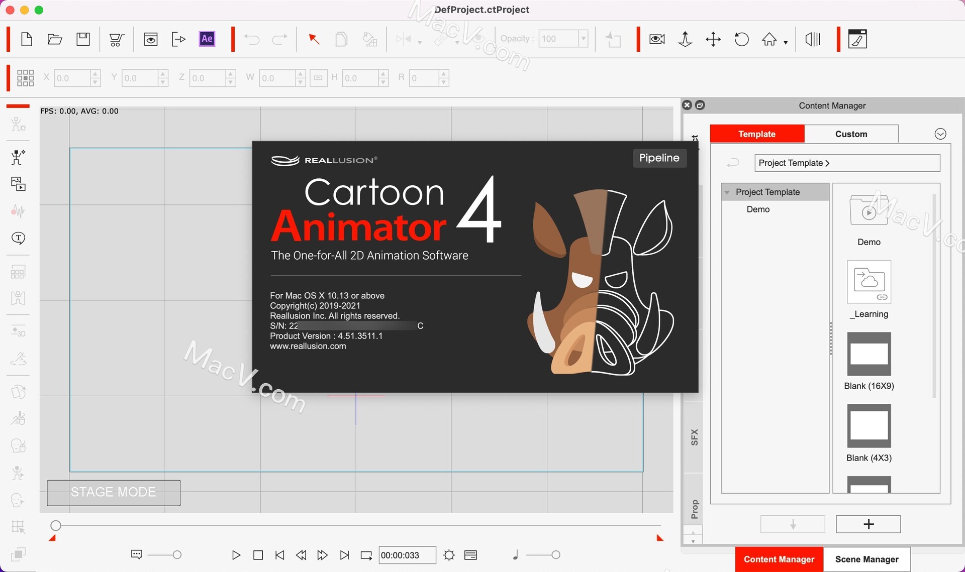 download the last version for mac Reallusion Cartoon Animator 5.21.2202.1 Pipeline