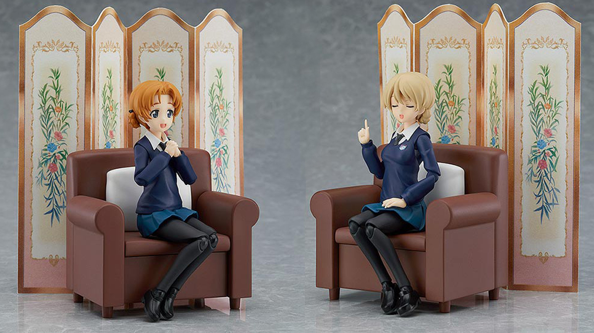 gsc推出少女与战车最终章手办 大吉岭橙黄白毫组合闪亮登场