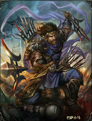 三国杀游戏的武将皮肤以及台词-典韦