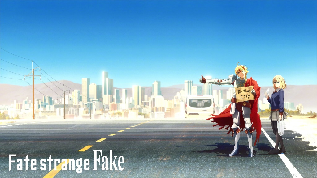 成田良悟原作小说《Fate/strange Fake》宣布TV动画化，并公开先导视觉图！