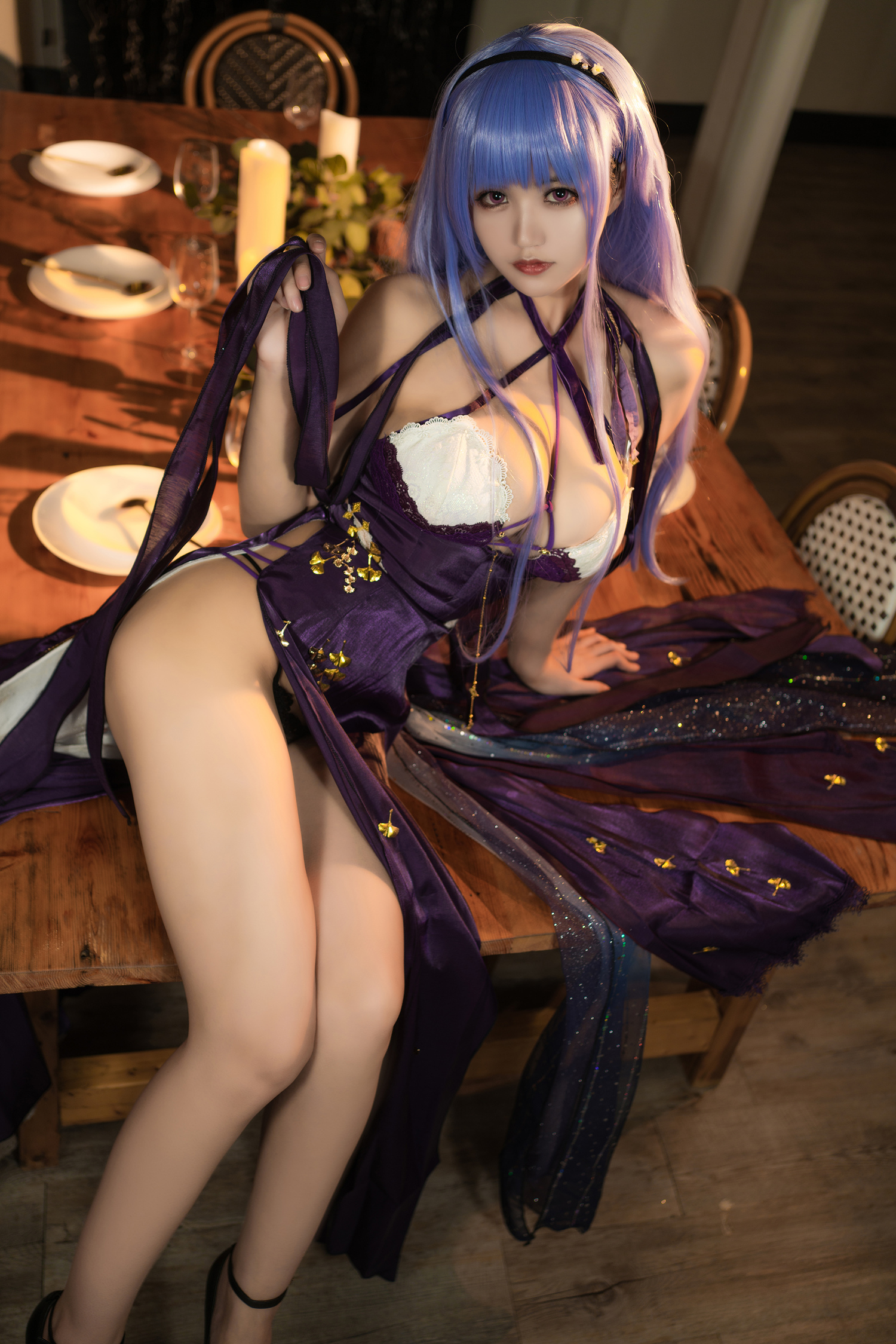 小仓千代w黛朵礼服cosplay5