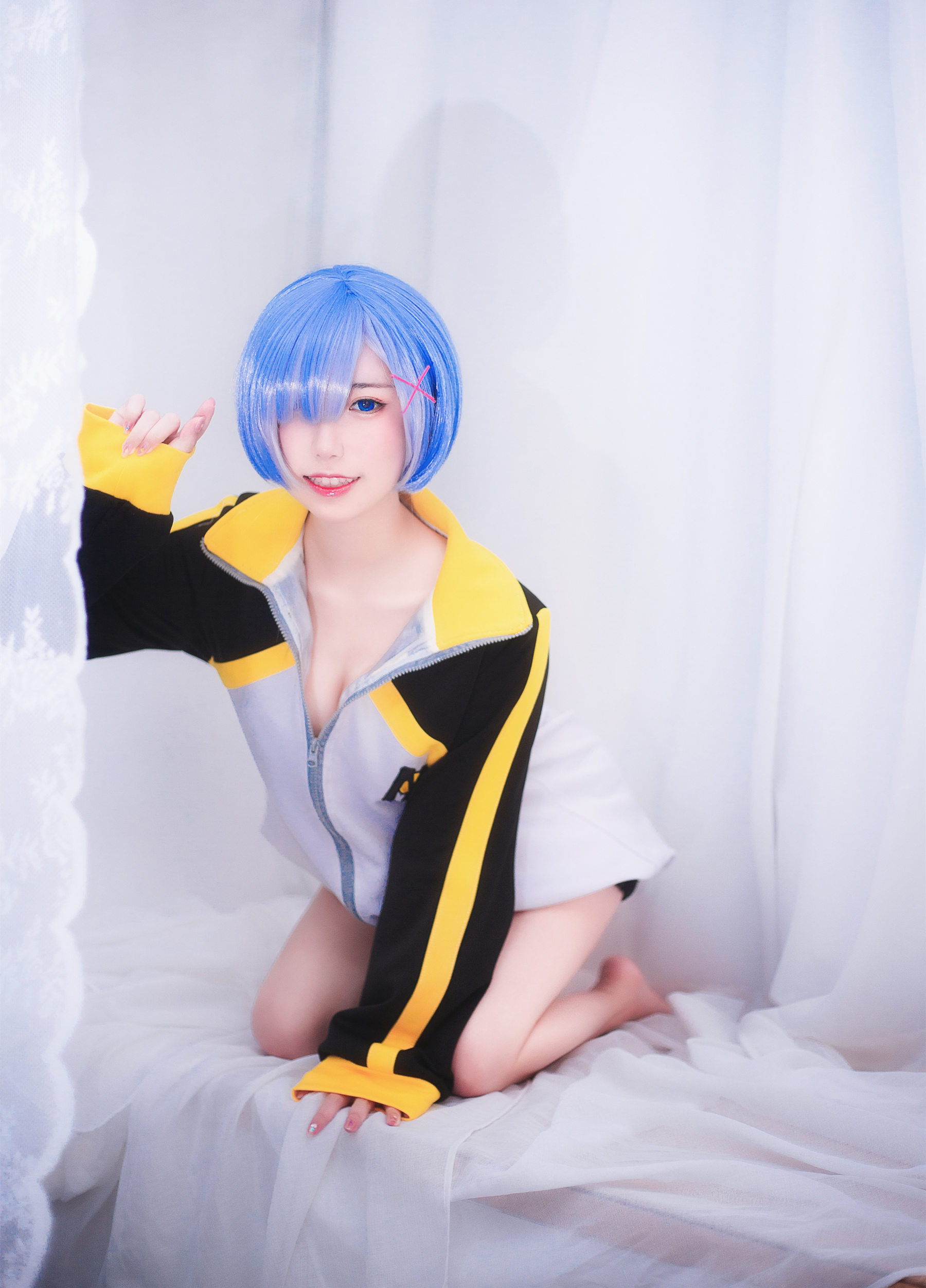 芋圆侑子SJ蕾姆运动服cosplay1