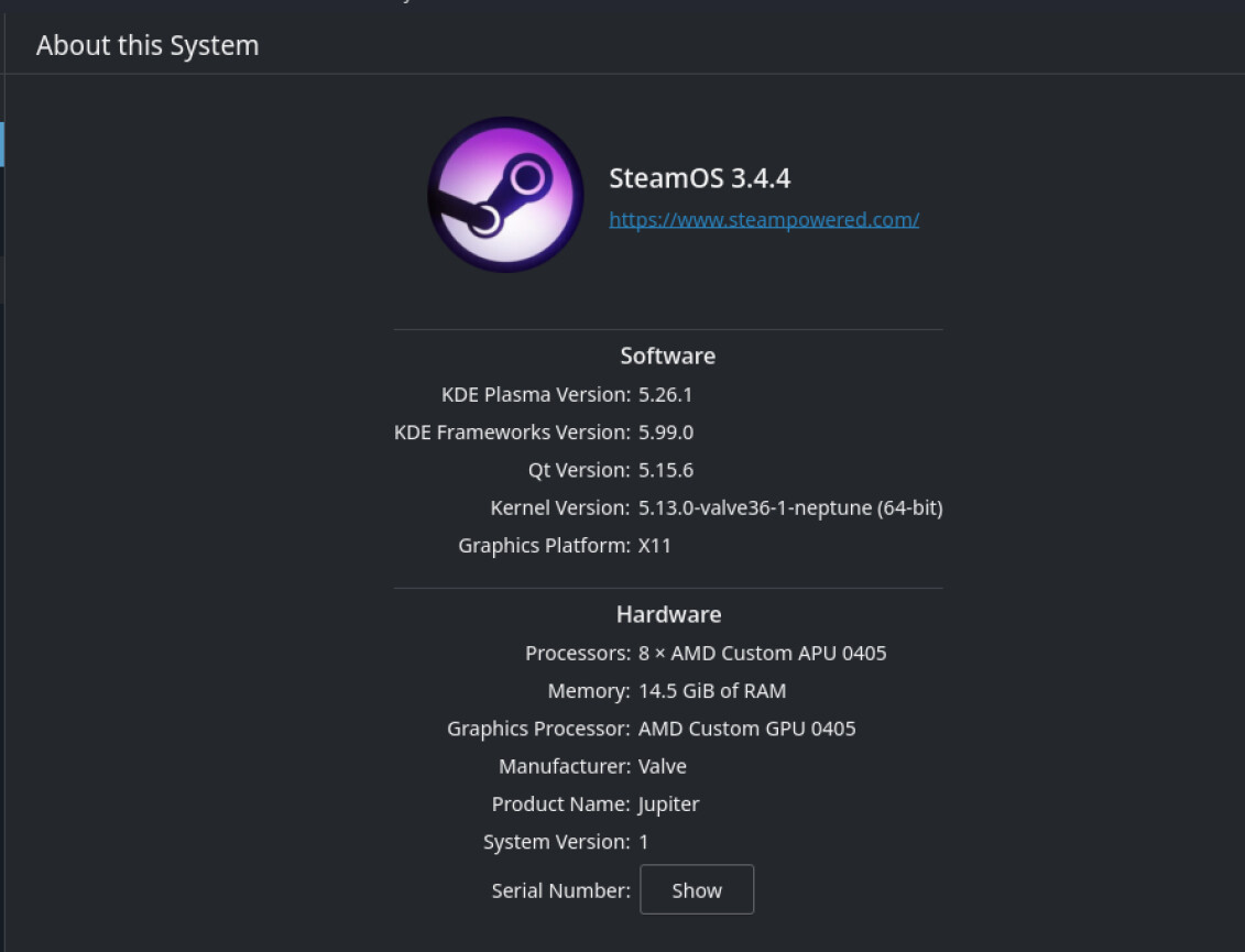 SteamDeck SteamDeck steamdeck-steamdeck