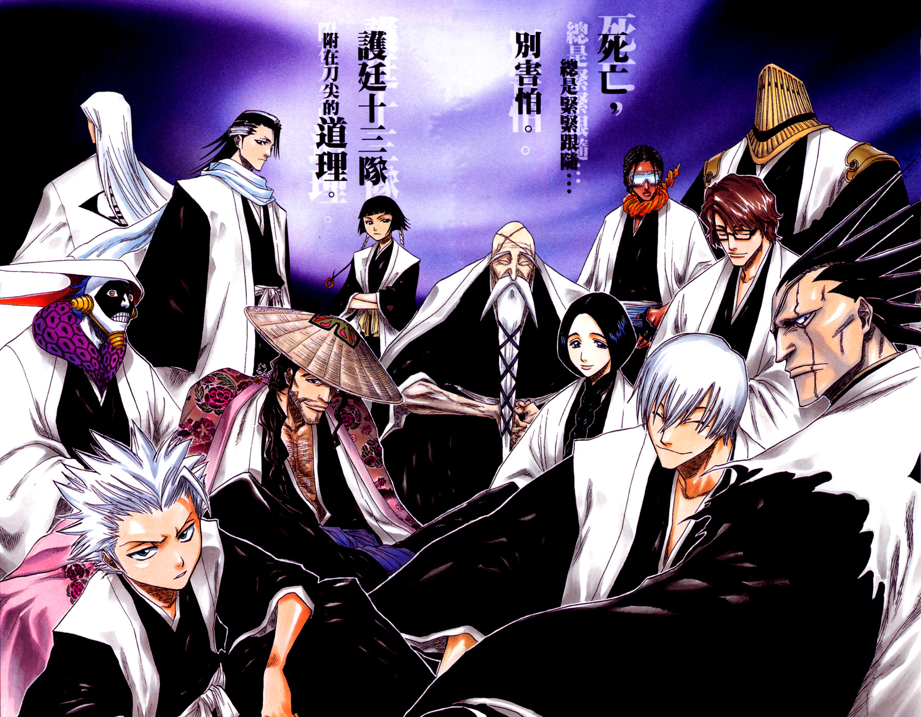 BLEACH -SOULS 死神公式 护廷十三队总览(汉