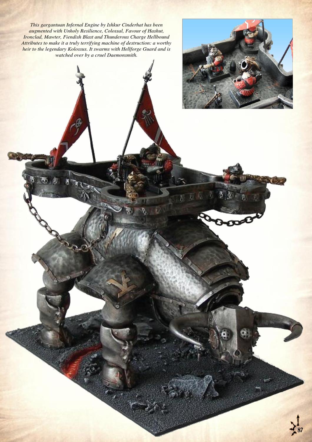 中古战锤混沌矮人八版同人兵种图鉴设定集英字上