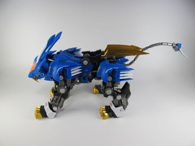 hagane works 超重剑长牙狮 1/72比例机兽新世纪zoids合金模型诞生!