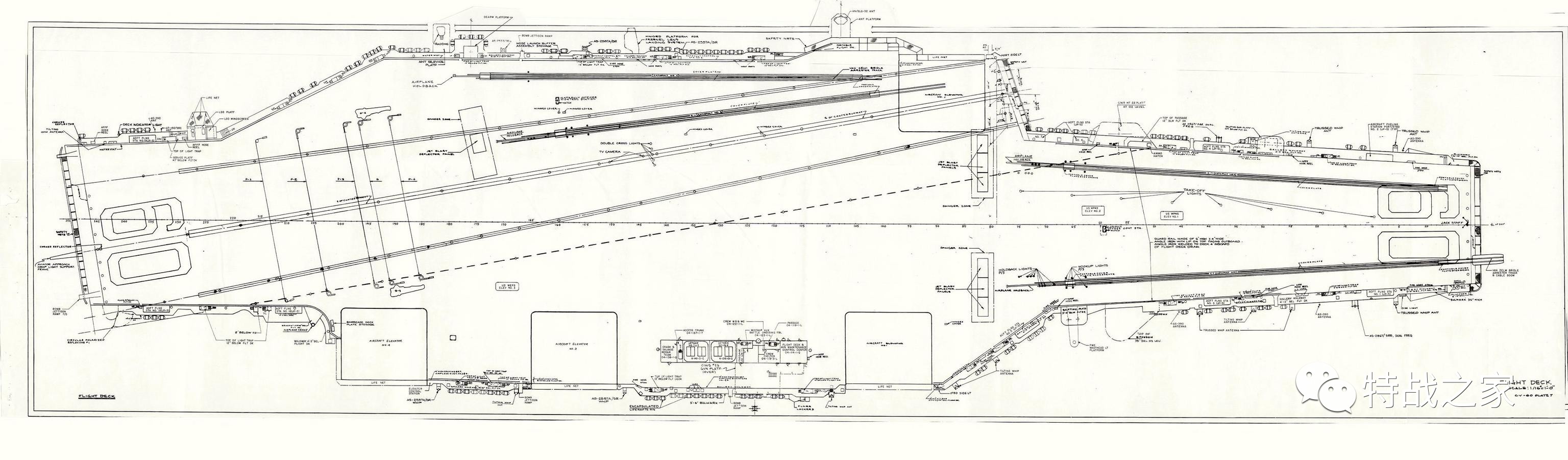 二战航空母舰图纸图片