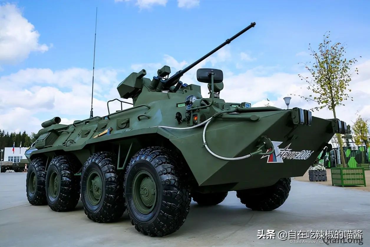 俄罗斯陆军装备志——btr82a轮式装甲车