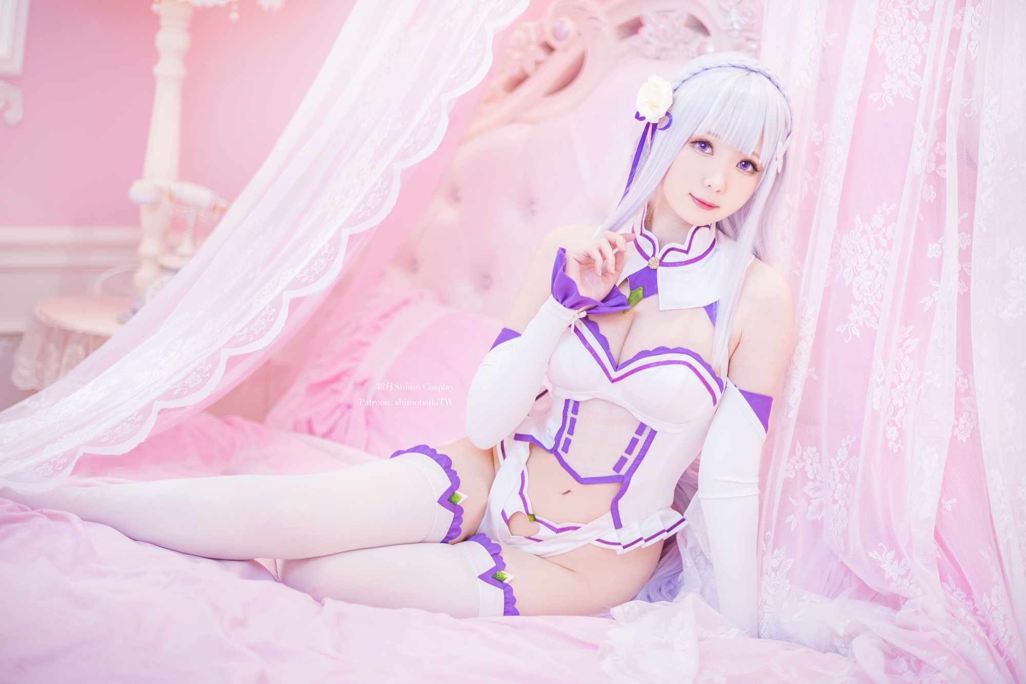 霜月shimo艾米莉亚cosplay9