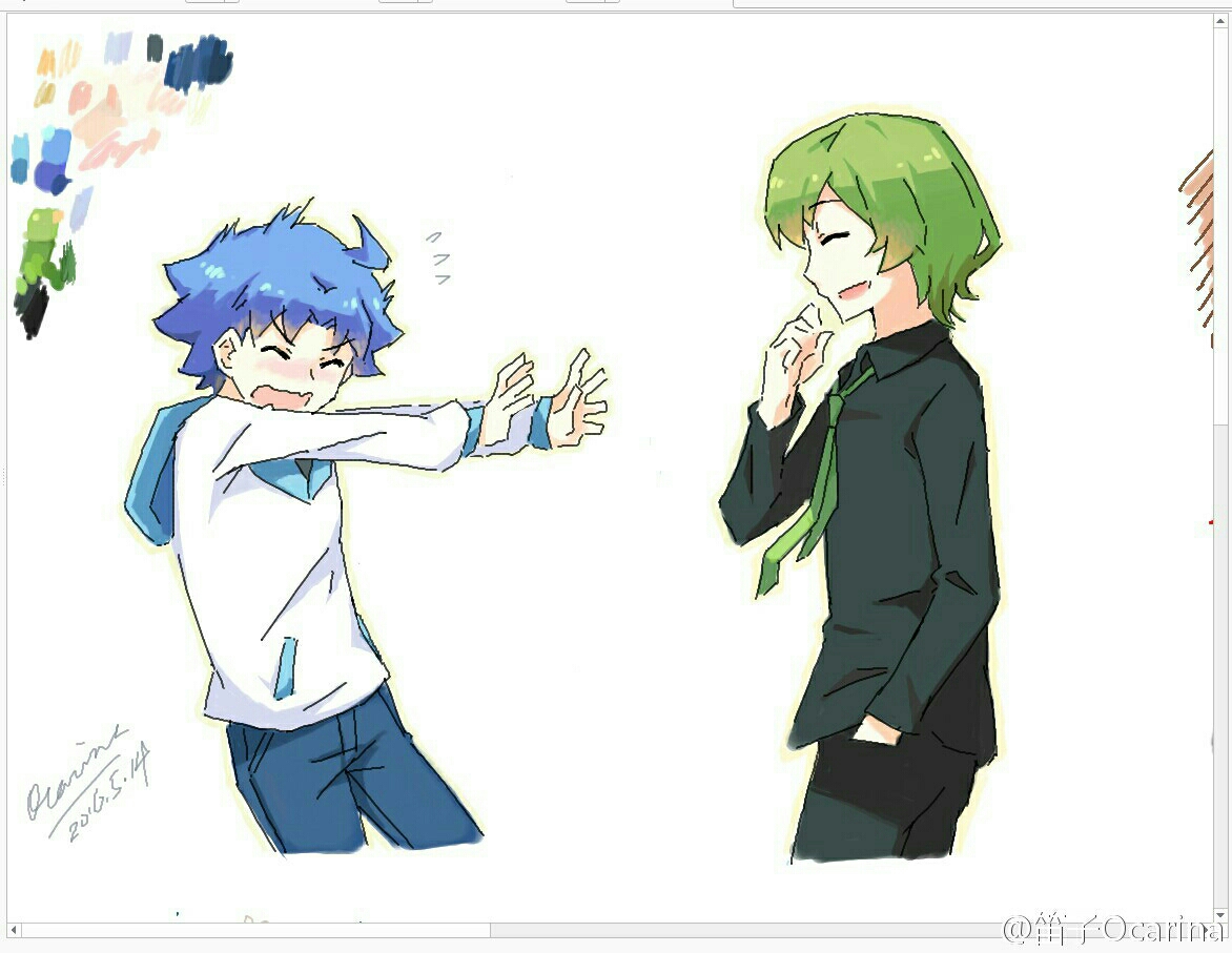 小绿和小蓝(23>ω *23)壁纸 - 哔哩哔哩