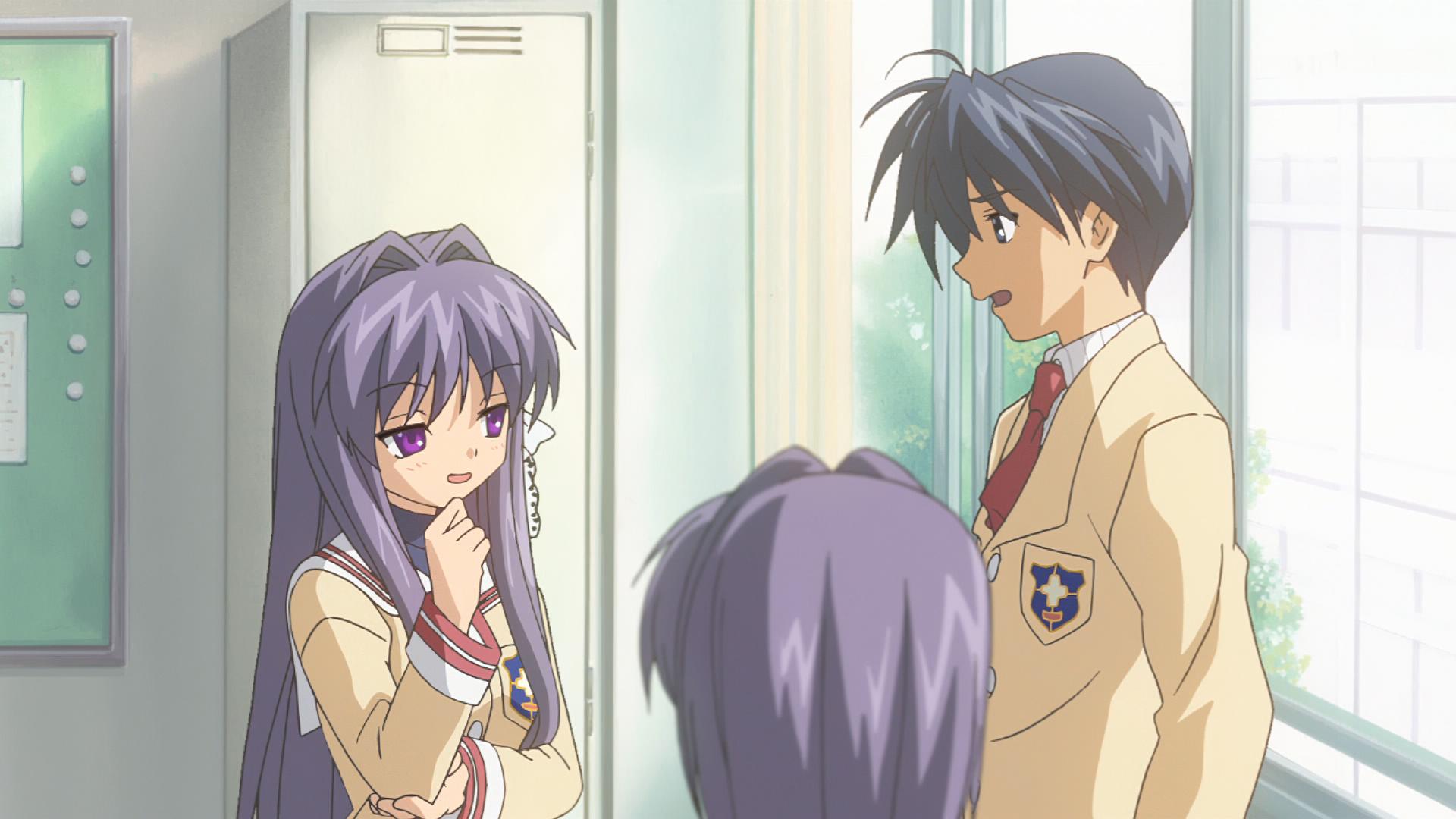 [番剧截图] 藤林杏——《clannad》 哔哩哔哩