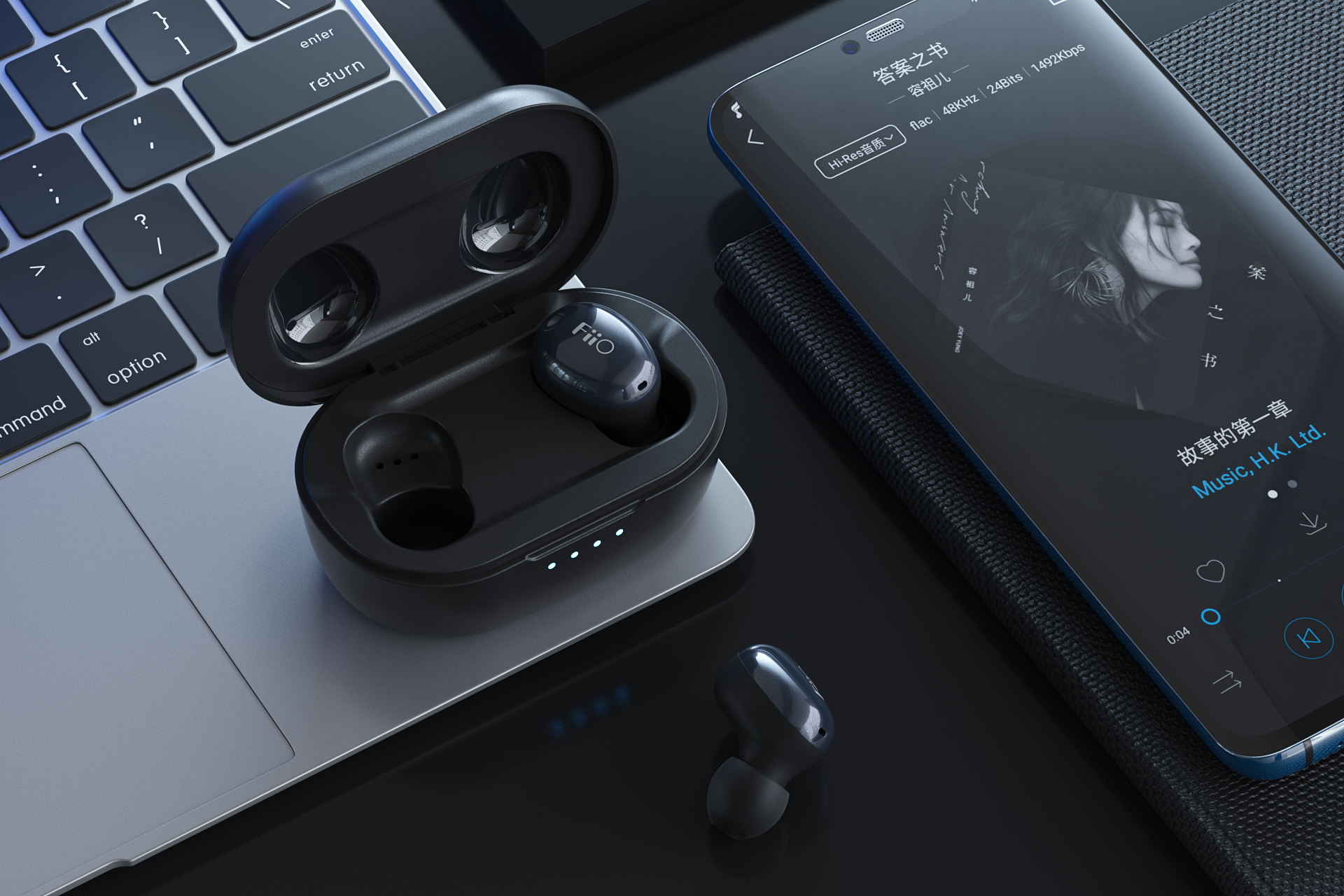 1元预售 | 开启无线之旅,飞傲真无线动铁耳机fw1轻盈上市!