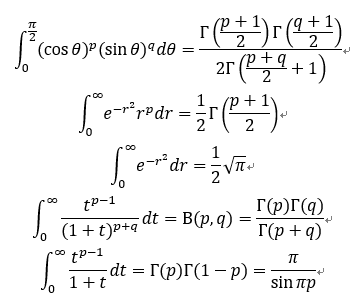 Gamma函数(二):进阶的Beta和Digamma