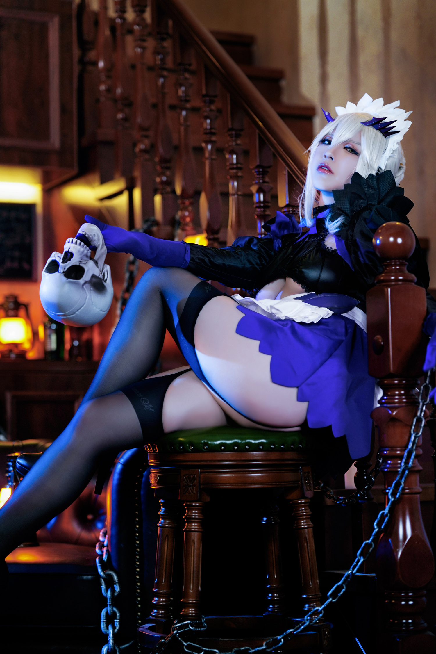 半半子Cosplay LancerAlter Maid4