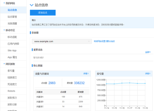 百度站长平台工具的使用-陌上烟雨遥