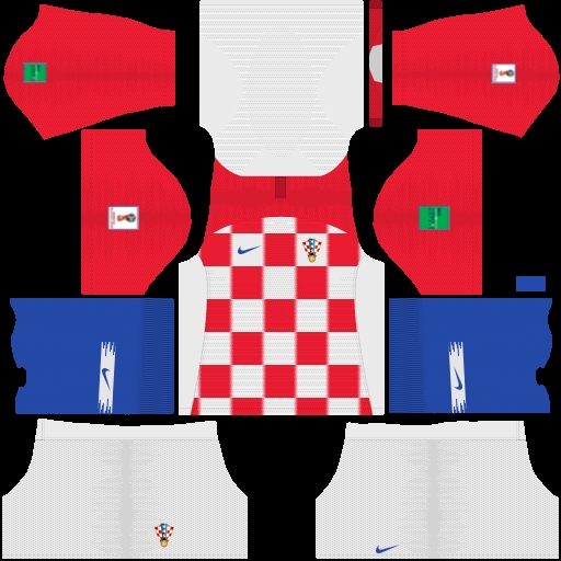 梦幻足球联盟2018年世界杯克罗地亚队球衣数据