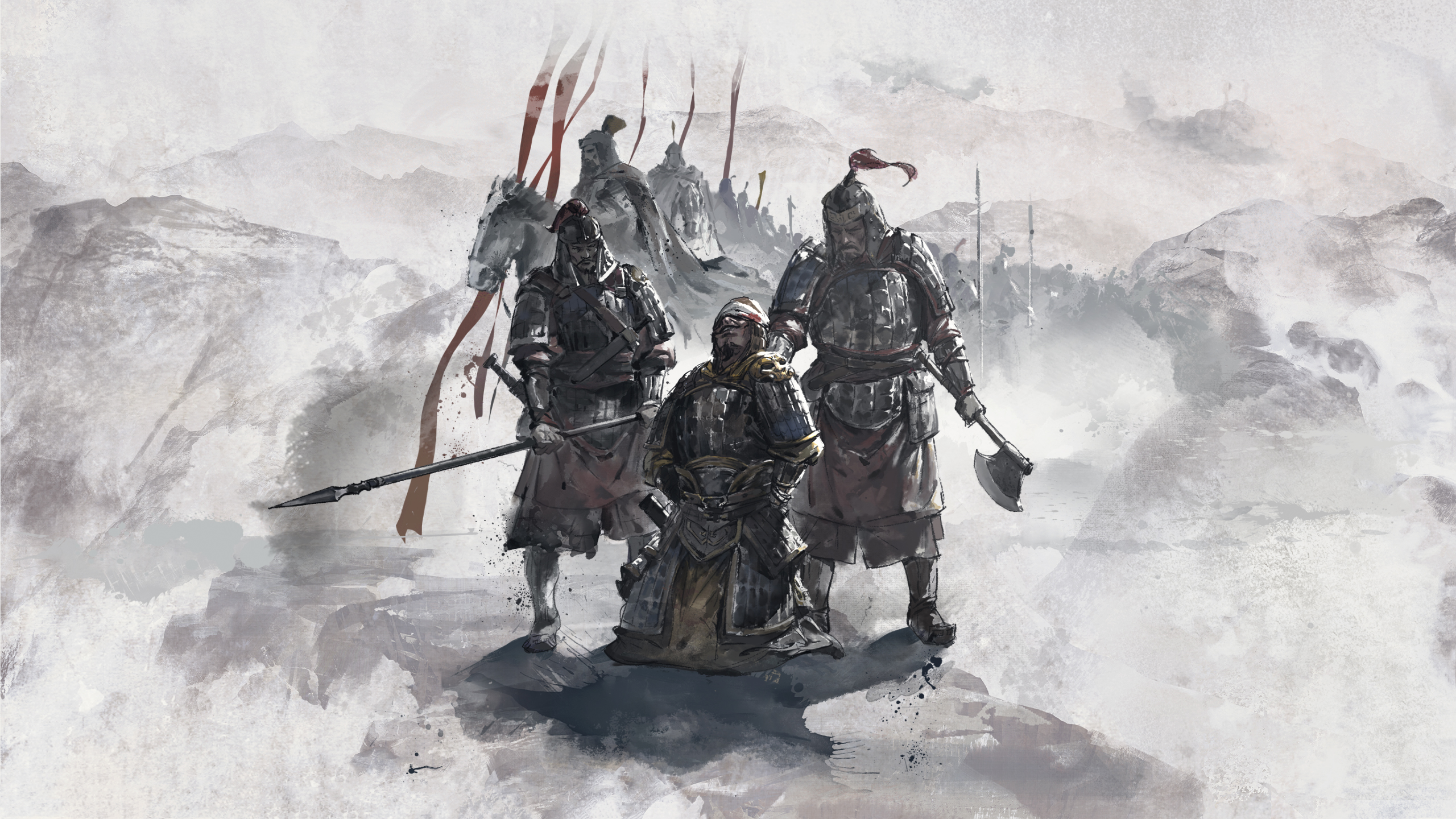 【全面战争:三国 3k loading screening wallpaper concept art(1