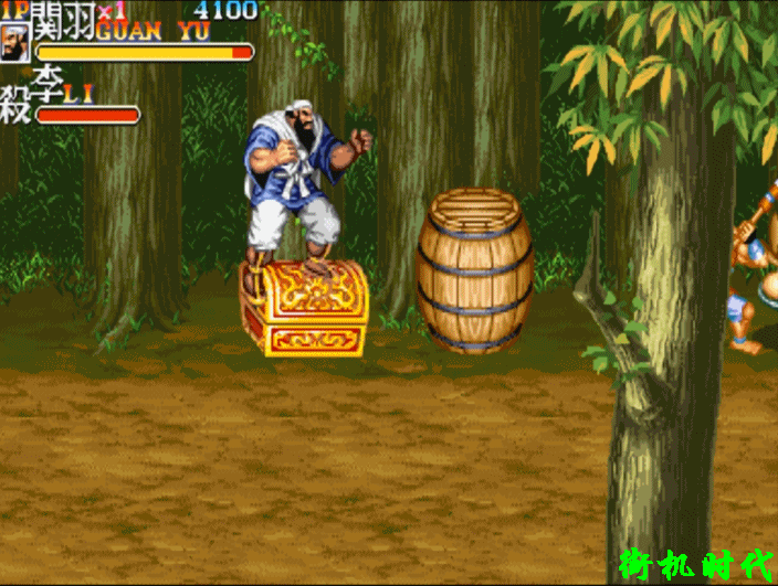 街机游戏三国志被弃用的四把旷世神兵怒龙仅仅是其中之一