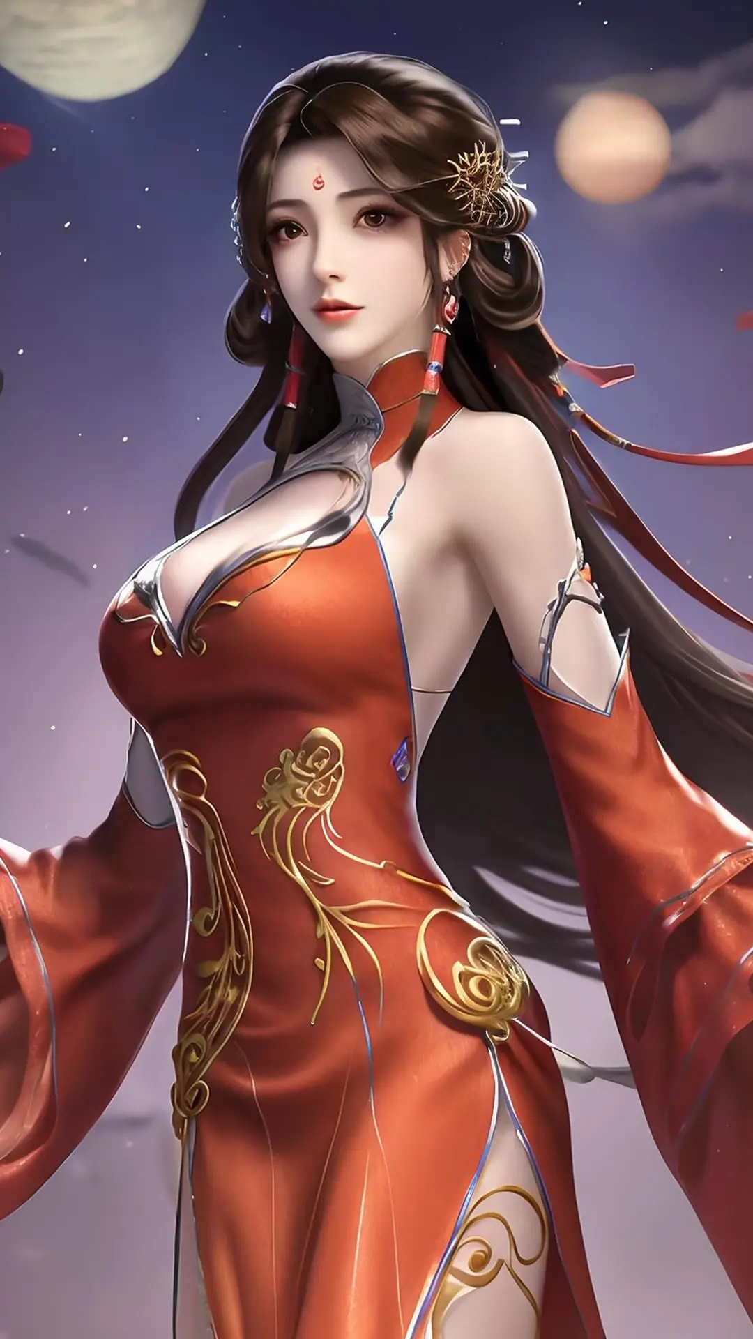 国漫女神ai高清手机图集分享苏沐火灵儿唐紫尘