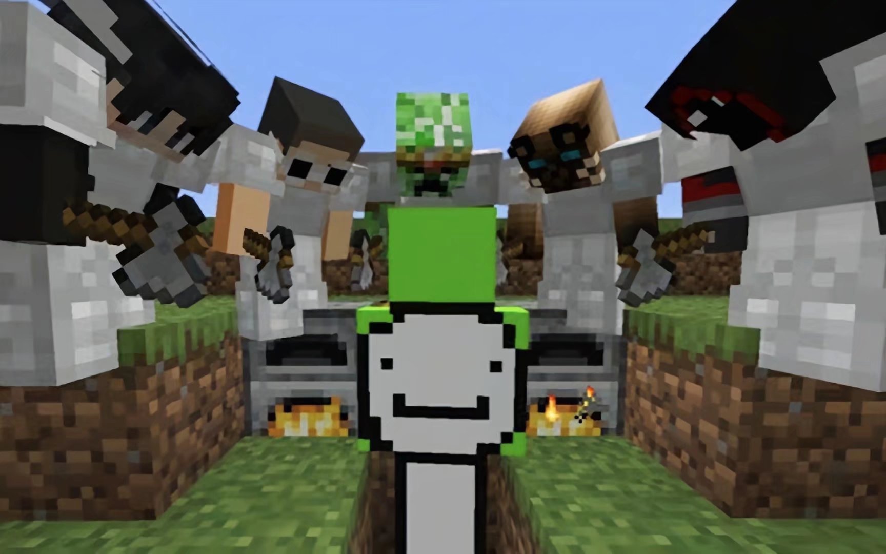 Minecraft经典壁纸大展览(第一部) - 哔哩哔哩
